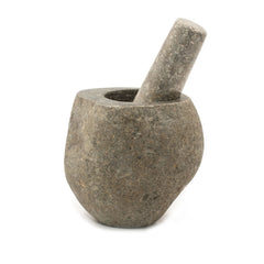 Natural Riverstone Decorative Pestle & Mortar -Medium (aprox 12x8cm) product image 4