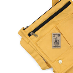 Cotton Canvas Messenger Bag - Green product image 3