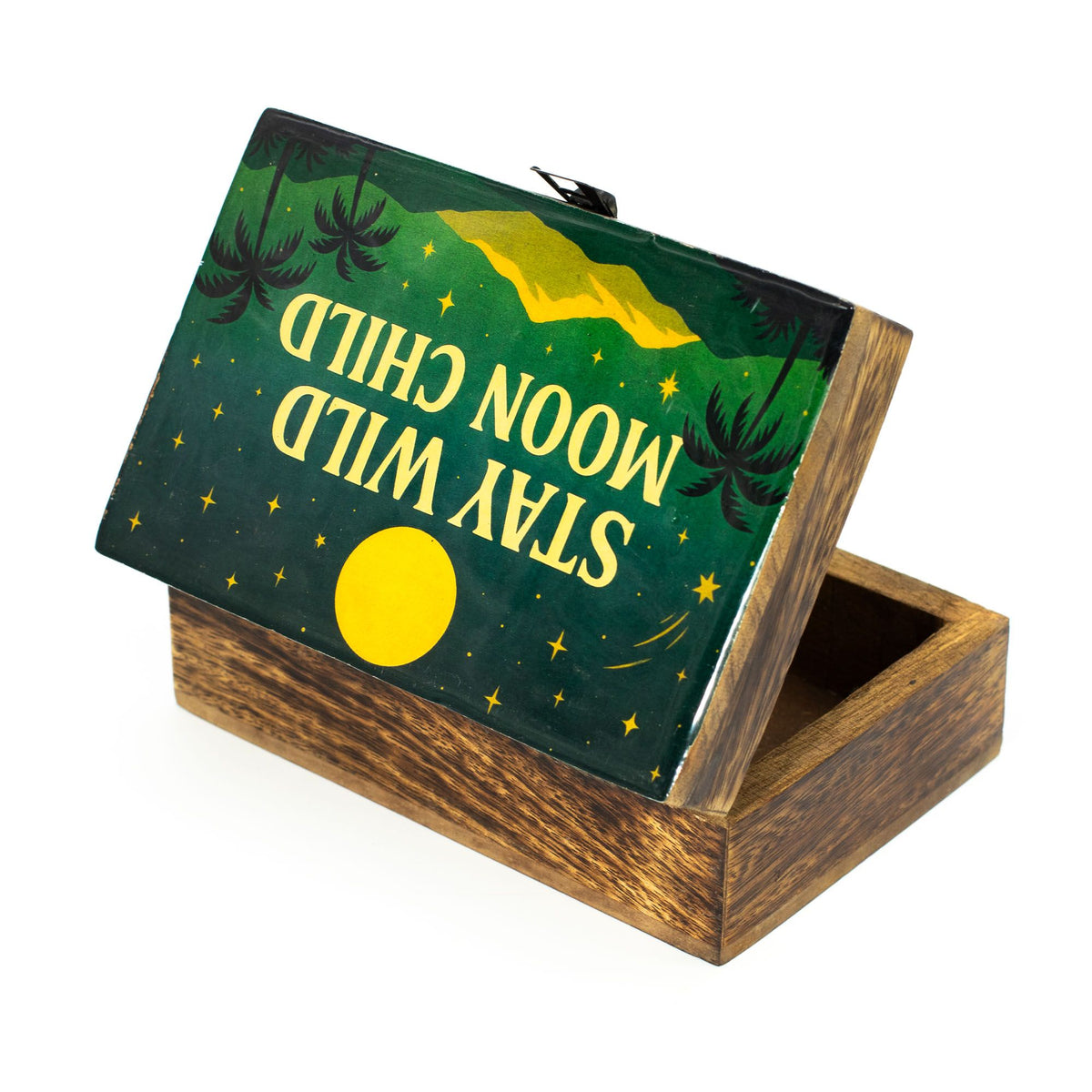 Medium Enamelled Box - Stay Wild Moon Child product image 3