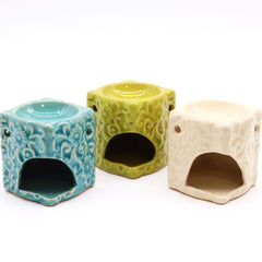 Classic Small Square Floral Oil Burners (aast) product image 3