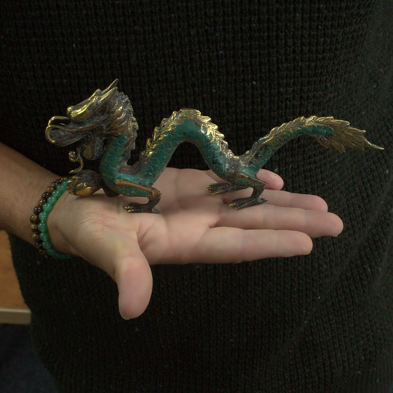 Fengshui - Small Dragon with Ball - 20cm product image