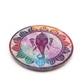 Soapstone Disc Incense Holder - Ganesha product image