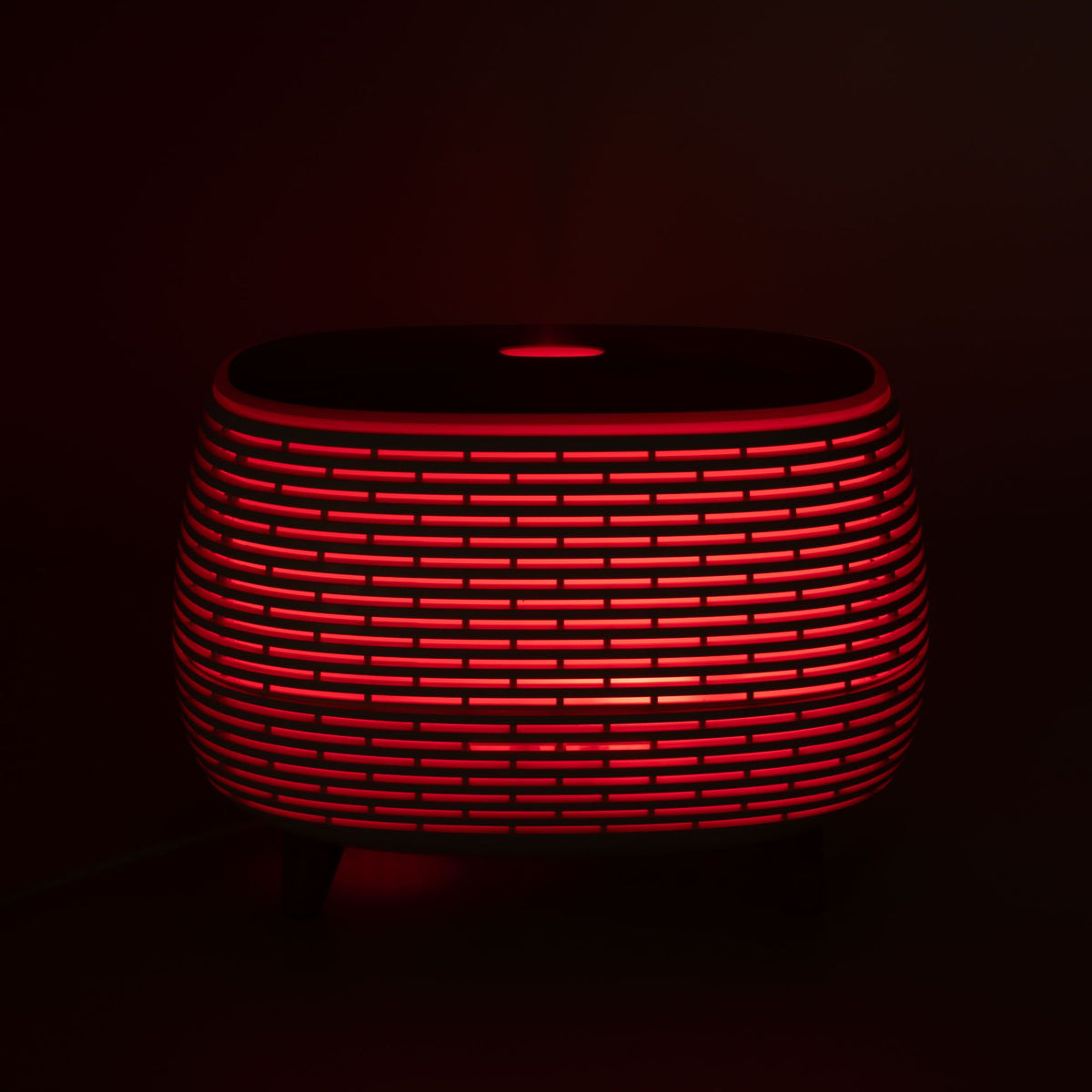Futuristic Ribbed Aroma Diffuser with Colour-Changing Light product image 10