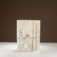 Lokta Mixed Blue Cotton Notebook – Medium (15x12cm) – 45 Leaves product image 3