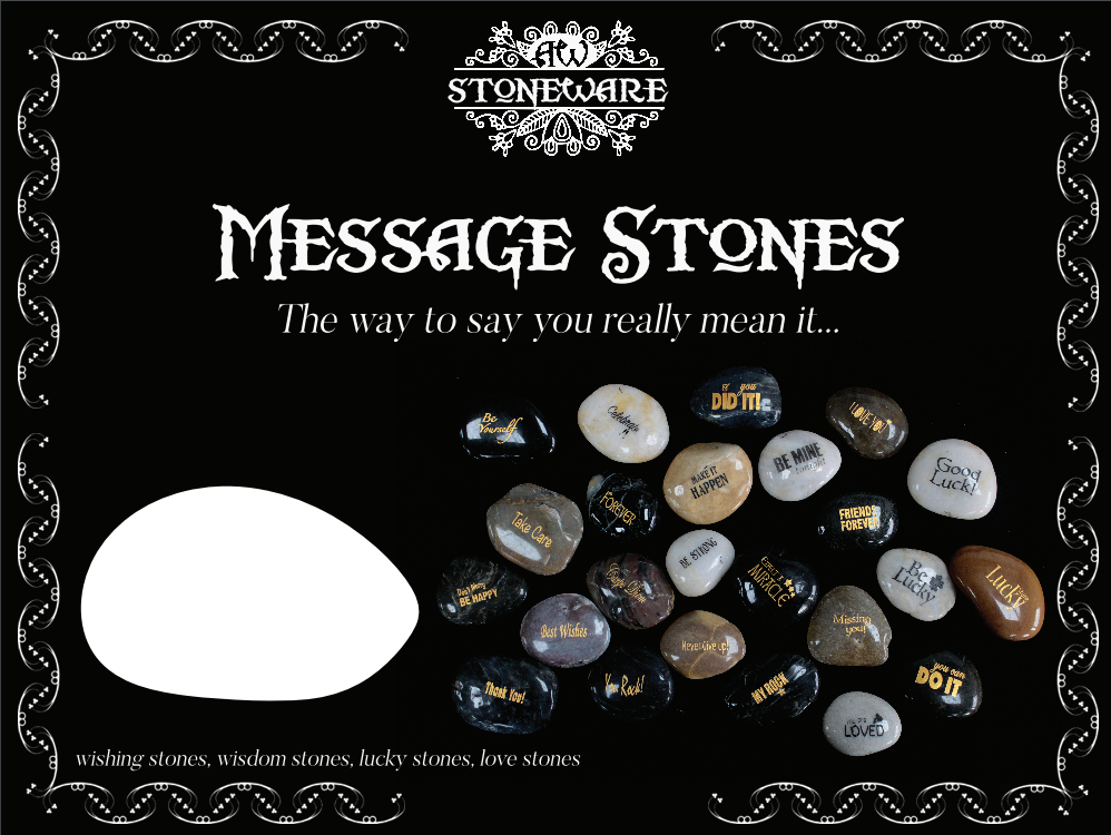 Message Stones Leaflet Collectables & Statues product image