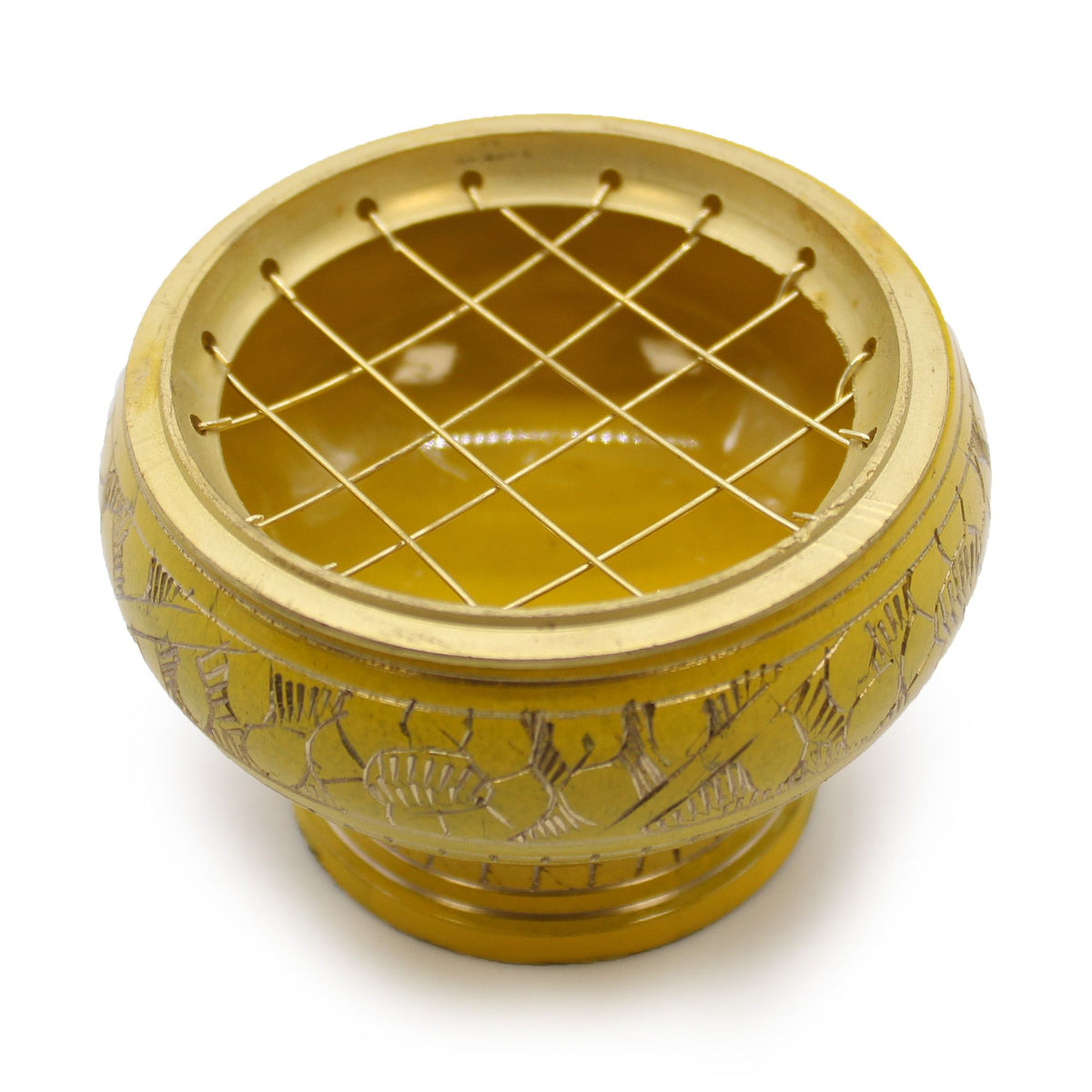 Chakra Tall Charcoal Incense Jar - Solar Plexus product image 2
