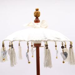 Bali Home Decor Parasol - Canvas - Natural- 40cm product image 6