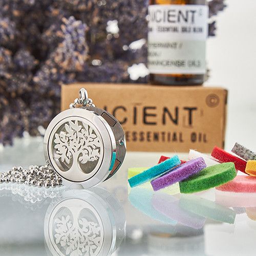 Aromatherapy Diffuser Necklace - Tree of Life 25mm product image 4