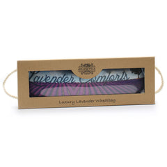 Luxury Lavender Wheat Bag in Gift Box - Lavender Comforts product image 2