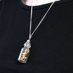Bottled Gemstones Necklace - Tiger Eye product image 2