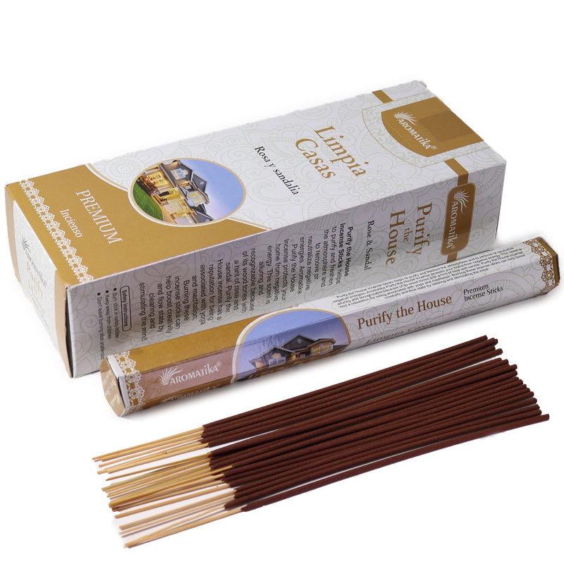 Aromatika Charcoal Free Hex Incense - Purify the House product image