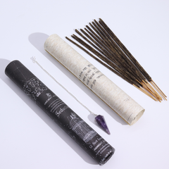 Ancient Witch Spell Incense - Seduction - Amethyst Pendulum product image 7