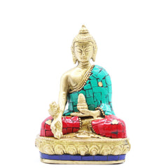 Brass Buddha Figure - Hands Down - 11.5 cm product image