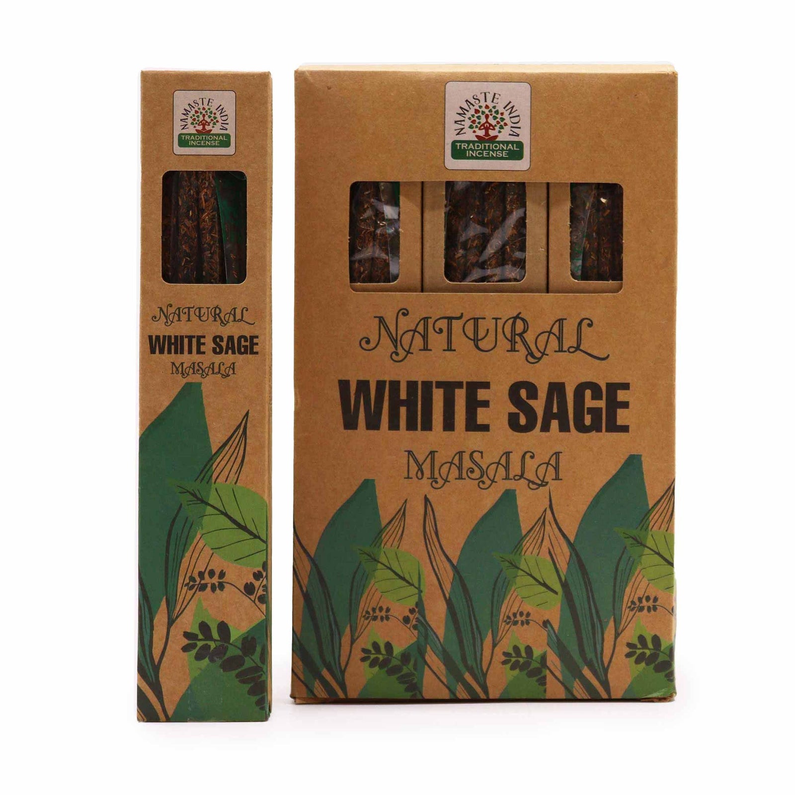 Natural Botanical Masala Incense - White Sage product image