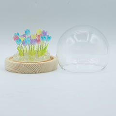 Floral Glow Garden Dome - 20 Multi Tulips - LED USB product image 3