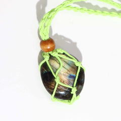 Gemstone Necklace Cord - Green product image 4