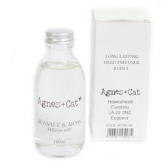 Agnes + Cat Reed Diffuser Refill - Seasalt and Moss 150ml product image 5