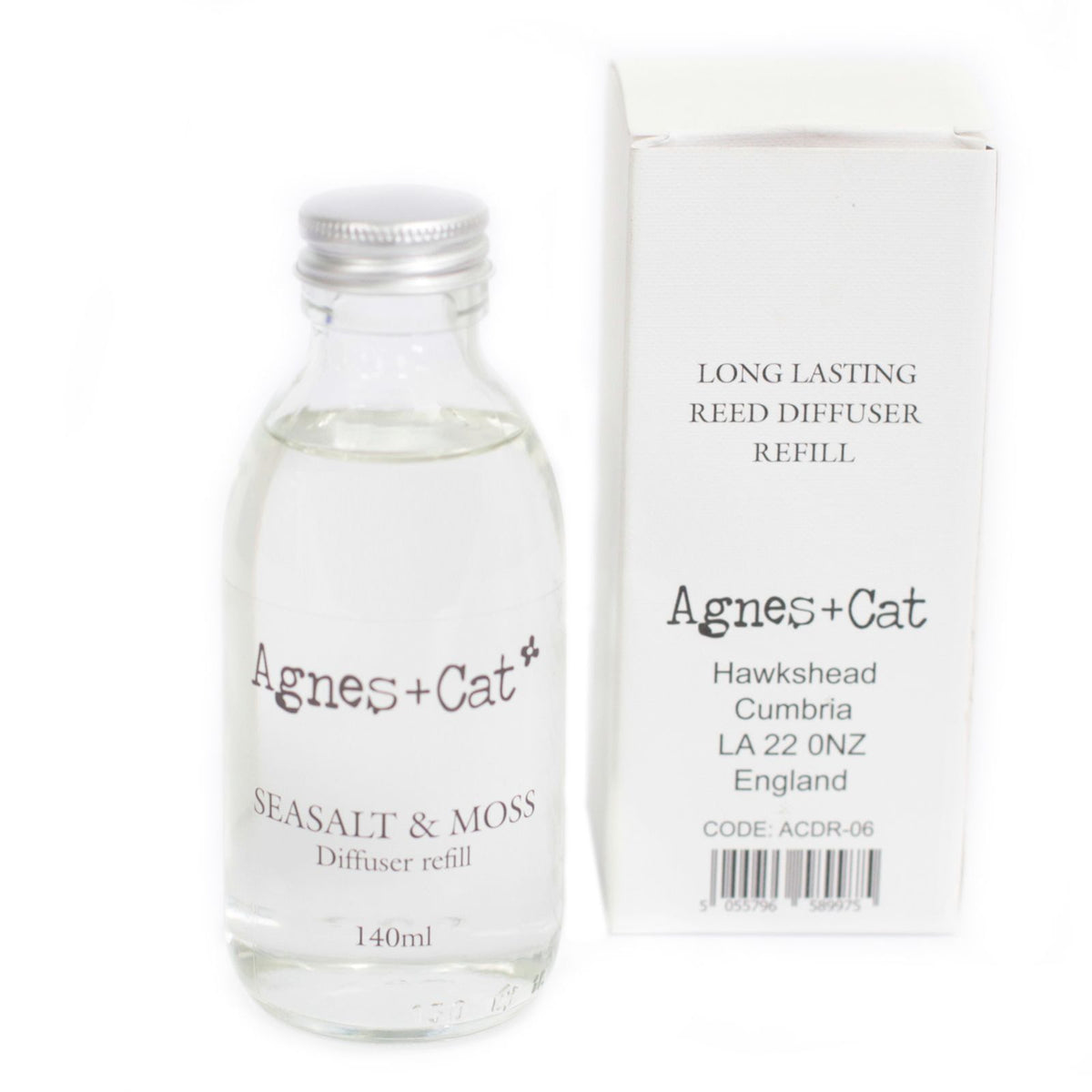 Agnes + Cat Reed Diffuser Refill - Seasalt and Moss 150ml product image 5
