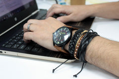 Mens Bracelet Sets - Metal & Leather (asst) product image 10