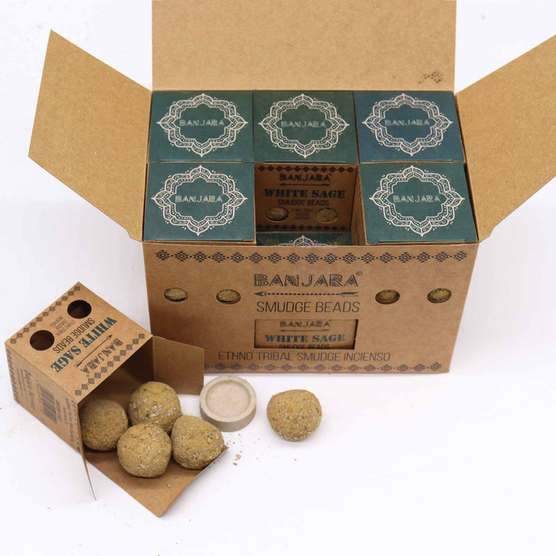Banjara Smudge Beads - White Sage product image