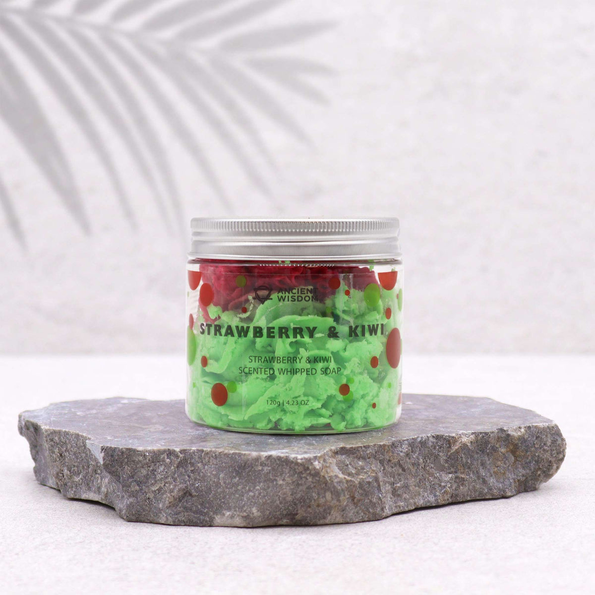 Strawberry & Kiwi Whipped Soap 120g product image 3