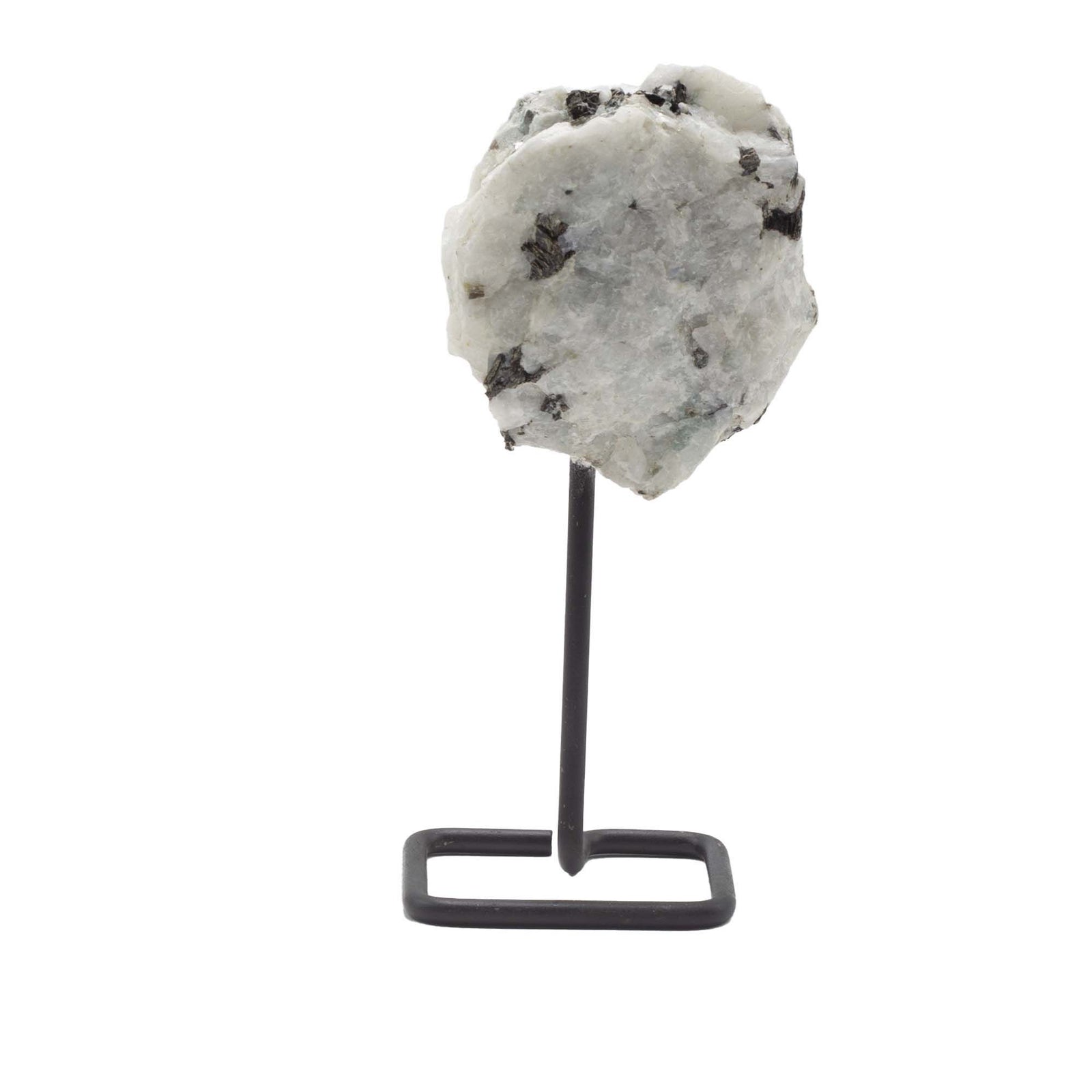 Mineral Specimen on Metal Stand - Rainbow Moonstone product image