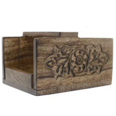 Carved Mango Wood Cutter For Soap Loaves product image 2