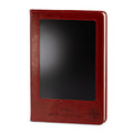 A5 Intention Note Book - LCD Wipe Screen - Red Leather Effect - 80 Leafs
