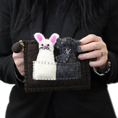 Pouch with Finger Puppets - Elephant & Mouse product image 2