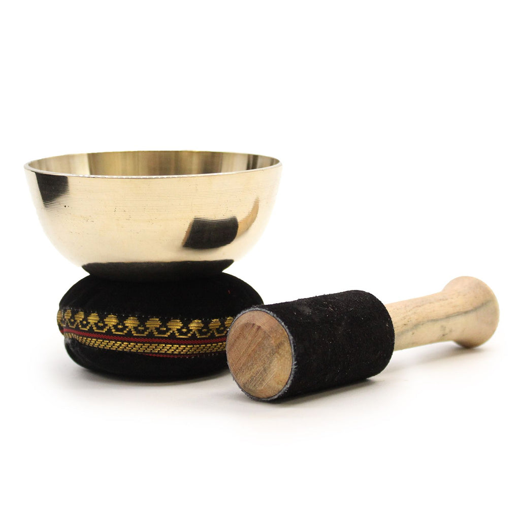 Brass Singing Bowl Gift Set - 9cm product image 5