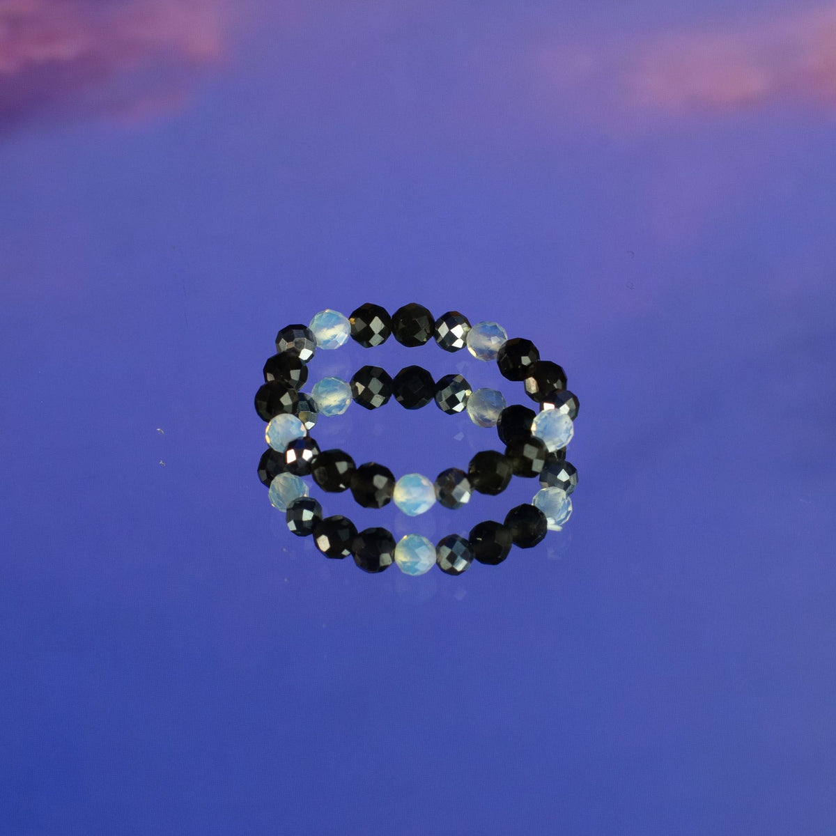 Nymph Spirit Gemstone Ring Set - Full Moon product image 4