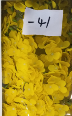 Craft Soap Flowers - Hyacinth Bean - Yellow product image 3