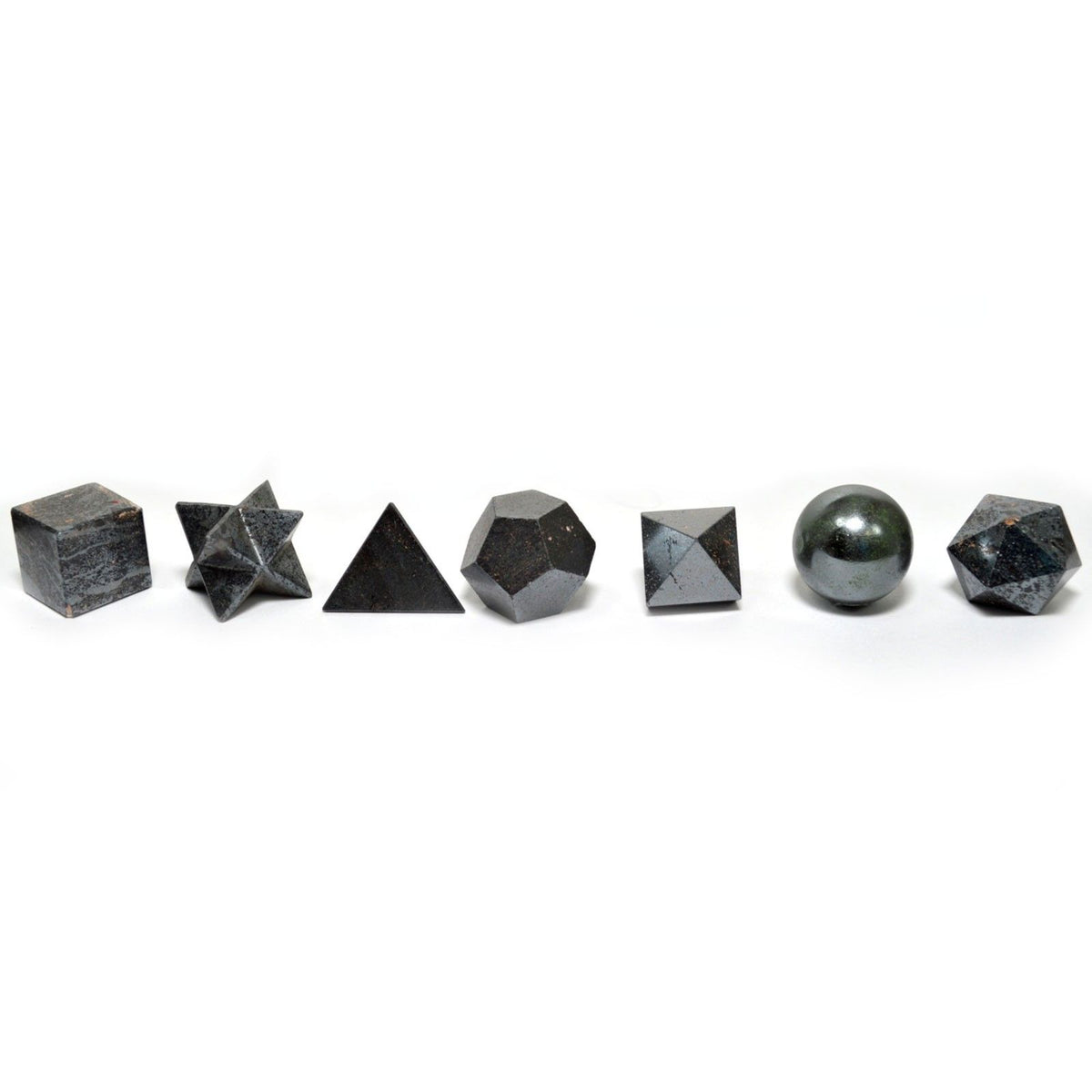 Geometric Seven Piece Black Agate Set product image 2
