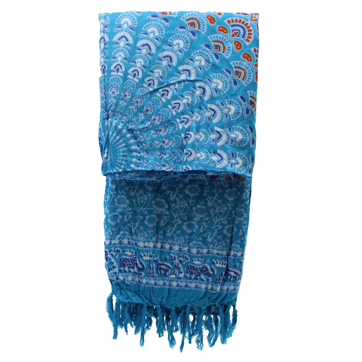 Teal Orange Mandala Sarongs product image 3