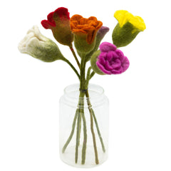 Felt Flowers - Roses (assorted colours) product image 2