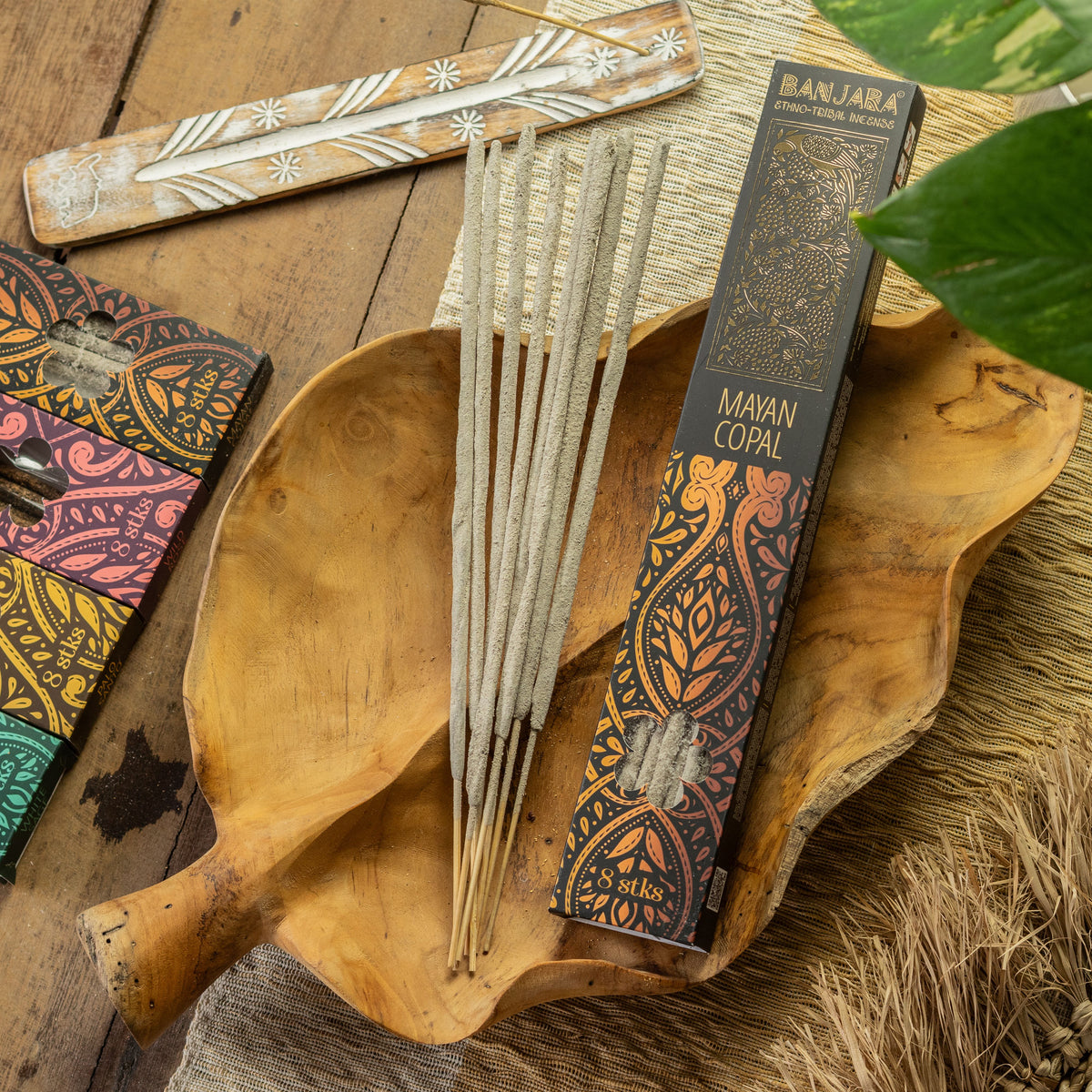 Banjara Extra Long Smudge Stick -Mayan Copal product image 2