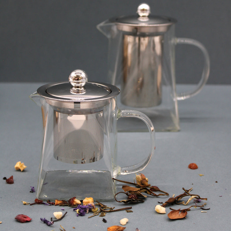 Glass Infuser Teapot - Tower Shape - 750ml product image
