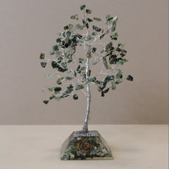 Gemstone Tree with Organite Base - 160 Stone - Moss Agate product image 4