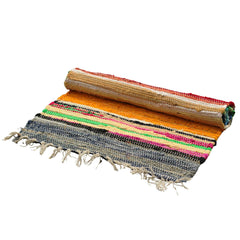 Large Rag Rug - 150x90cm - premium quality - Rainbow Colours product image 4