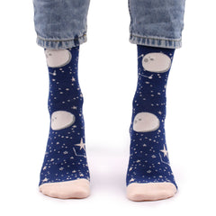 Hop Hare Bamboo Socks S/M - Moon Walk product image 4