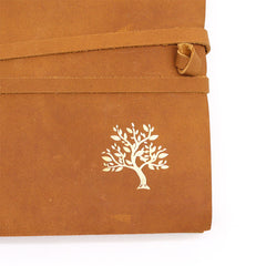 Leather Sketchbook Golden Tree - 144 pages - 18x23cm product image 2