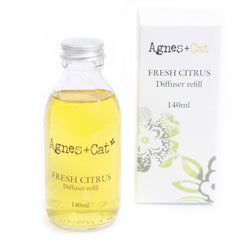 Agnes + Cat Reed Diffuser Refill - Fresh Citrus 150ml product image