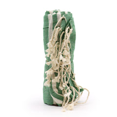 Cotton Pario Throw - 100x180 cm - Picnic Green product image 2