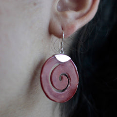 925 Silver Earrings - Scroll Design product image 2