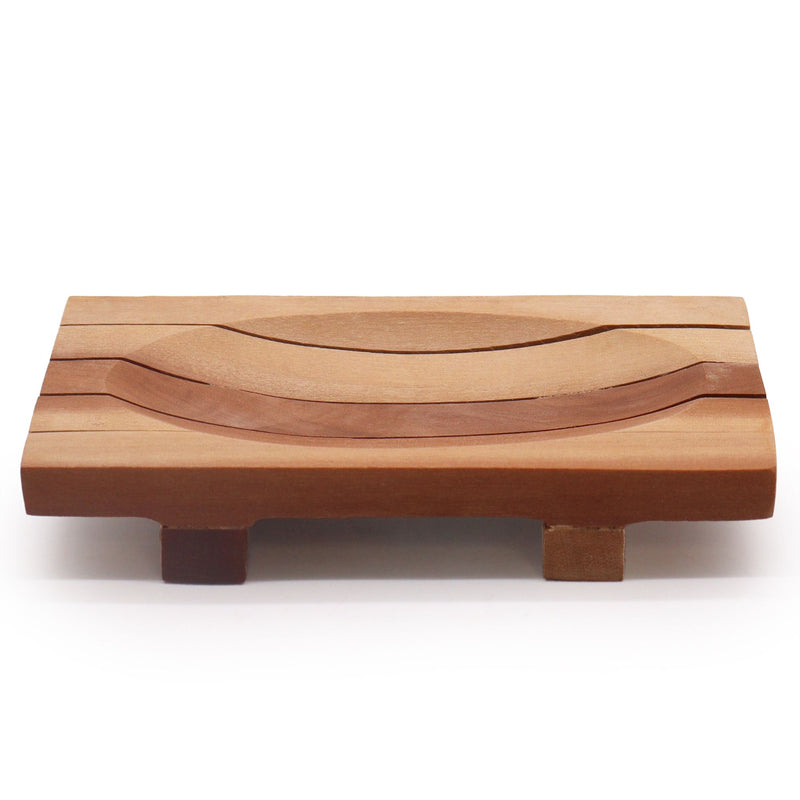 Classic Mahogany Soap Dish - Grid Drainer product image