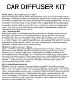 Car Diffuser Kit - Hamsa - 30mm product image 7