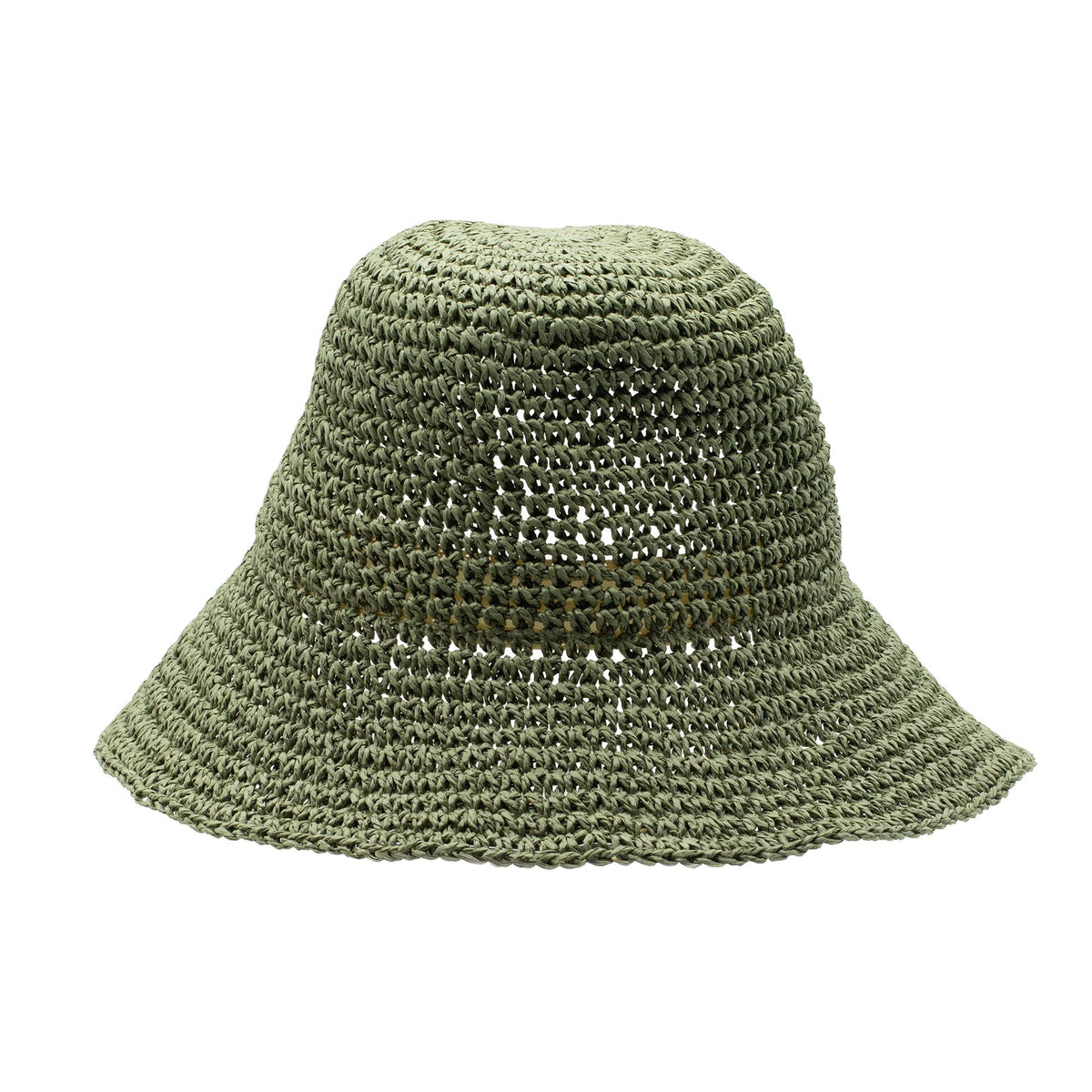 Nomad Sari Floppy Straw Sun Hat - Moss Green product image 2