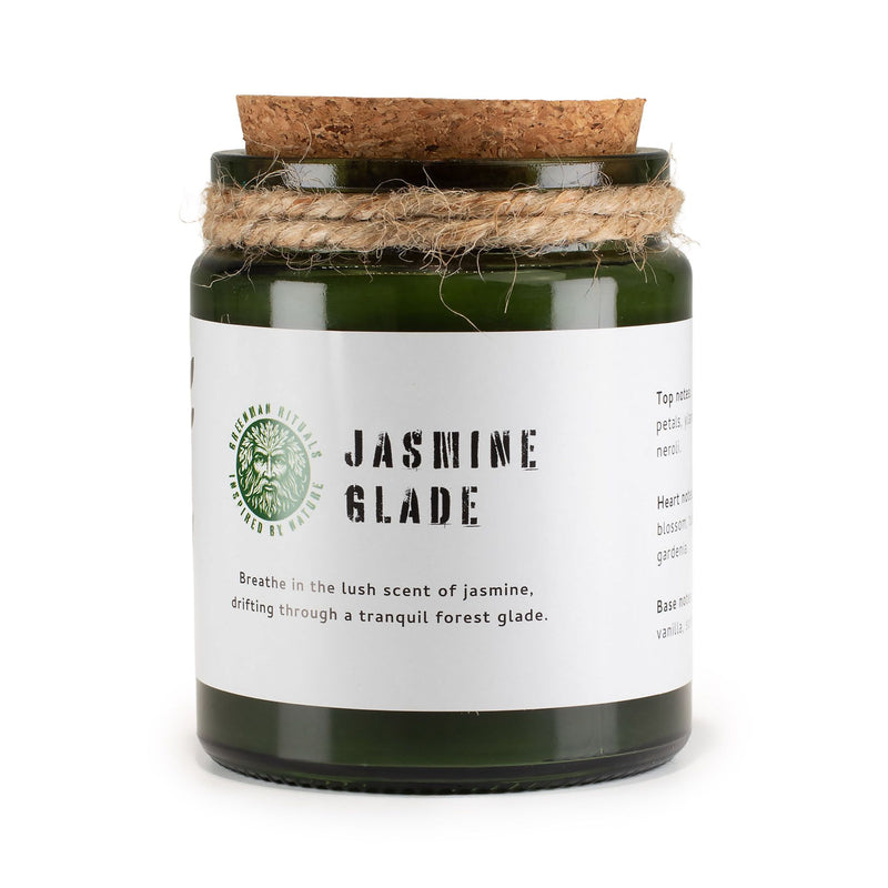 Greenman Woodwick Soy Candle - Jasmine Glade product image
