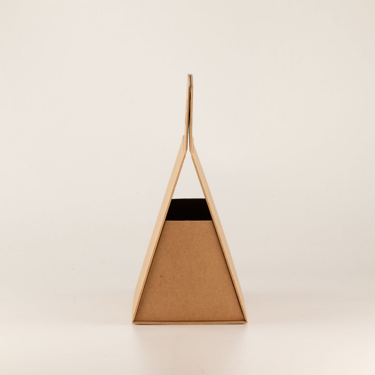 Flat Pack Gift Box - Hand Box (20x10x20cm) - Brown Craft - product image 3