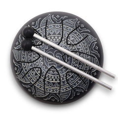 Hapi Drum Om Mandala Engraved - 16cm product image 5
